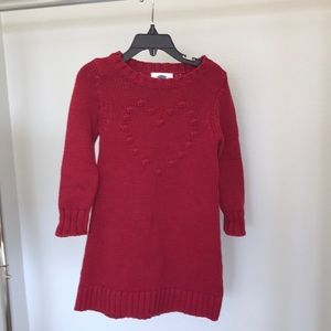 Little girls sweater dress